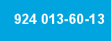 924 013-60-13